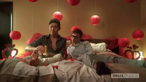 Dépucelage gay pour la Saint-Valentin