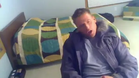 Suédois en branle sur sa cam