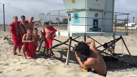 Lifeguards X : les coulisses