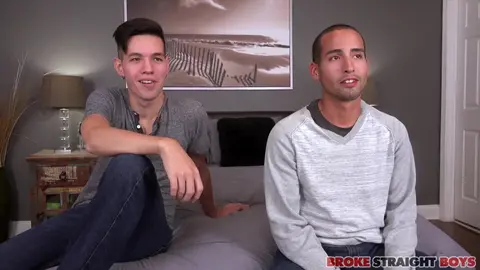 L’hétéro Jared Marzdon baise Isaac Lin sans capote