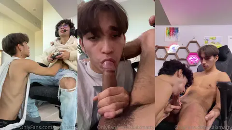 Je suce mon pote gamer