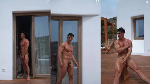 Levy Van Wilgen Nu Intégral – Show Corps en Plein Air à la Villa