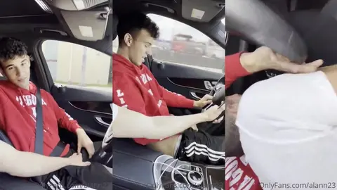 TikToker Angel Dario se Fait Sucer dans la Voiture