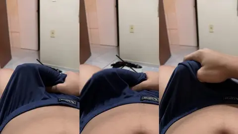 Je soulève mon t-shirt pour te montrer mes abdos