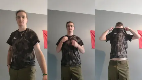 Jeune minet français se déshabille entièrement – Révélation corps entier