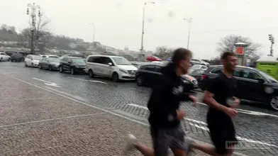 Les minets Mito Kovac, Calum Dean & Joel Kris partagent de la triple viande dans un plan à trois cru