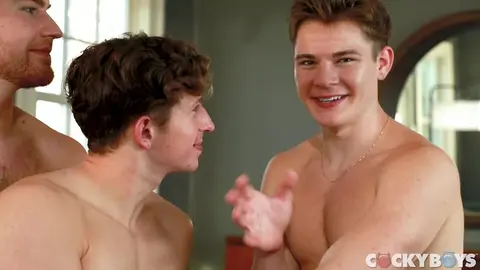 Carter Collings, Greyson Myles et Oliver Marks