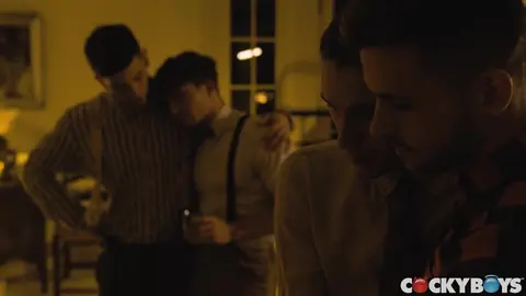Happy Endings : orgie à six hommes