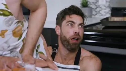Hot Men in Aprons Have a Horny Foursome in the Kitchen