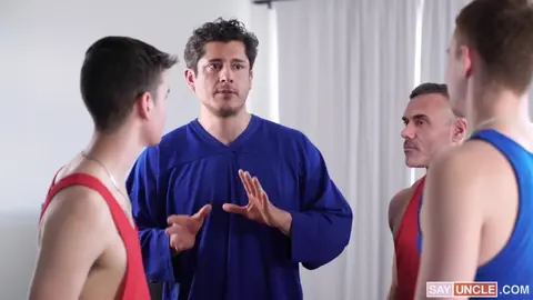 Massage d'échauffement