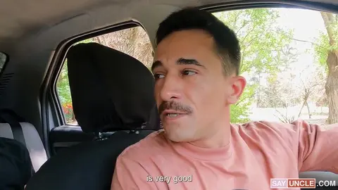 Mon chauffeur m’a conduit à l’endroit parfait pour le baiser
