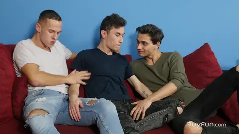 Certains garçons sont vraiment gourmands : Martin Hovor, Lior Hod & Nathan Reyes