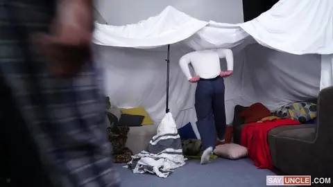 Soirée pyjama avec beau-papa