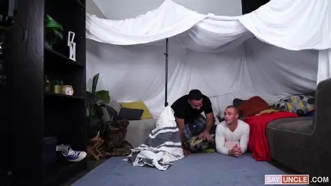 Soirée pyjama avec beau-papa