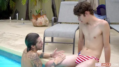 Fête patriotique à la piscine