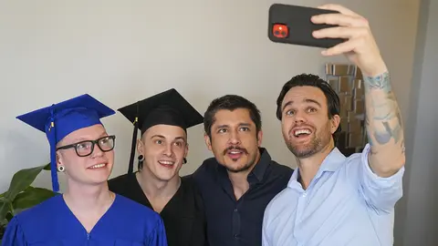 Twinks' Graduation Celebration