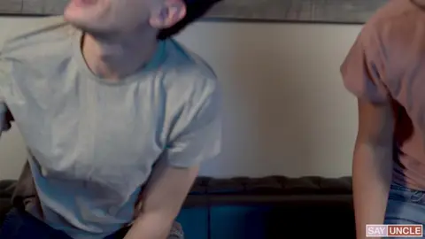 Séance fitness avec échange de fils