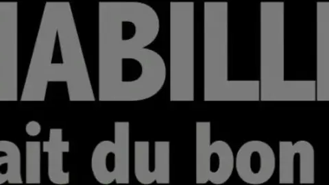 Déshabille-toi, tu as fait du bon boulot