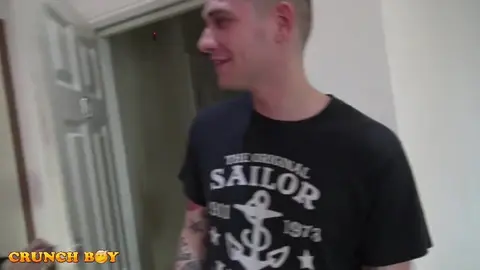 Alex ROMA fucked bareback and creampied by Aaron MASTER