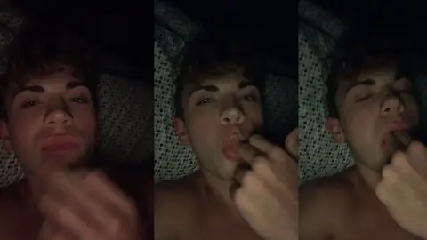 caleb: Talking dirty to the camera #5