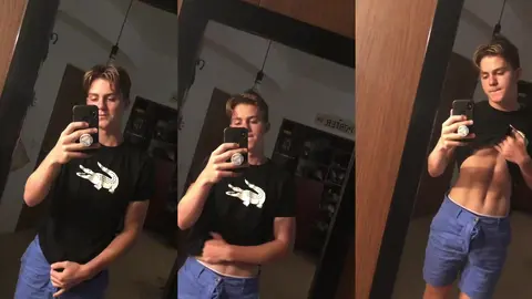 porter.odoherty: Showing off in the mirror #5