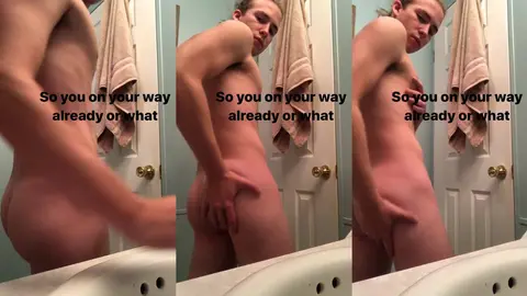 jude: My bathroom mirror show #1
