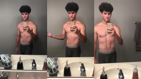 derek: My bathroom mirror show #1