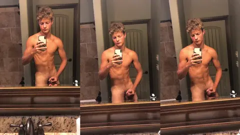 landon: Mon jeu privé devant le miroir #3