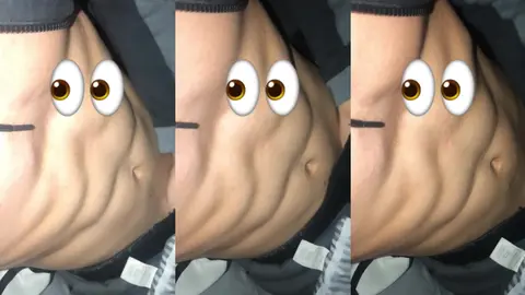 lucas1: Showing off for the camera #1