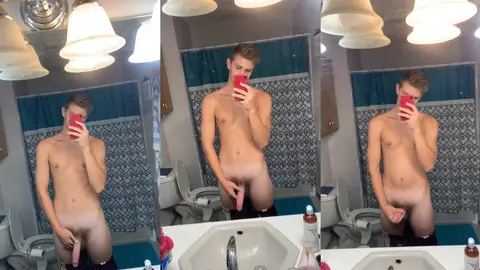 mark: Mon jeu privé devant le miroir #1