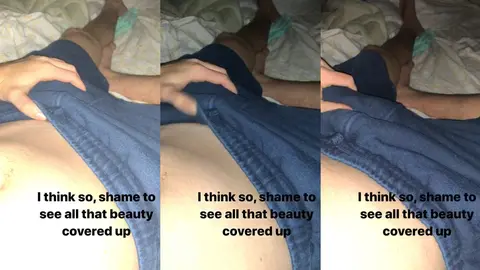 jude: My playful bedroom strip #1