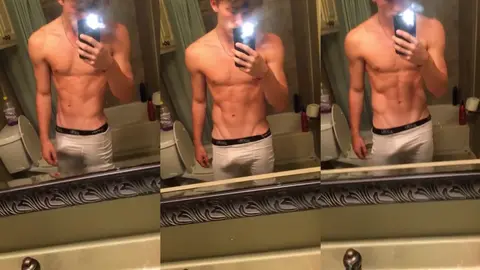 will: My private mirror tease #2