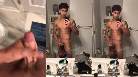 Aidan: Playing with myself on camera #2