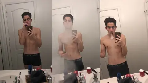 Daniel: Mon jeu privé devant le miroir #1