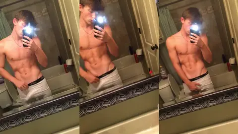 will: Showing off in the mirror #1
