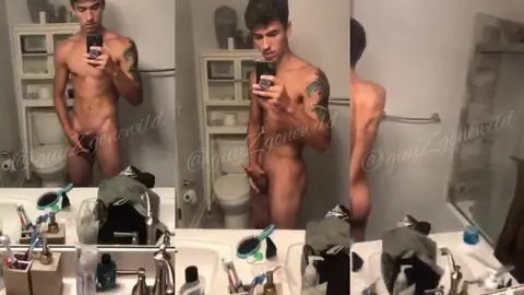 Aidan: A homemade mirror reveal #3