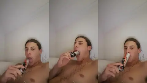 Harvey: My homemade bondage tease #1
