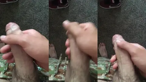 string cheese: Playing with myself on camera #1