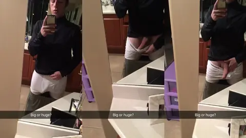 Zalo: Showing off in the mirror #2