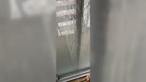 Matin pressé — vitre repeinte — Ethan